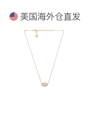自营Kendra Scott Elisa Rose Gold Pendant Necklace - - gray