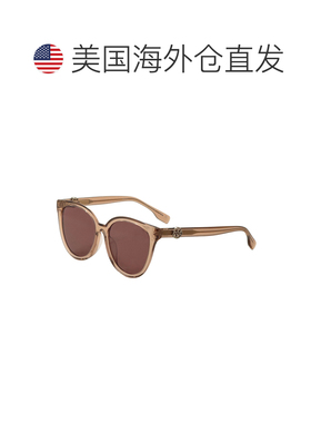 自营Tory Burch Women's 56mm Transparent Brown Sunglasses - t