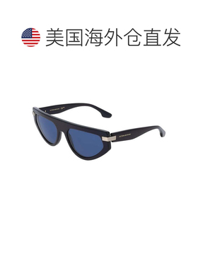 自营Victoria Beckham Sunglasses Rectangle Full Rim, Metallic