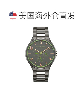 自营Kenneth Cole Men's Classic mm Quartz Watch - green 美国