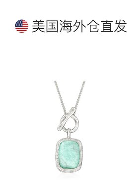 自营 Ross-Simons 925 银罗马玻璃扭结项链 - 20 英寸 美国奥莱直