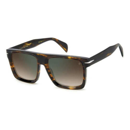 自营david beckhamDb 7134/S Bold Square Tortoiseshell Sunglas - 图2
