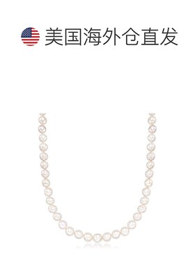 Ross-Simons 8.5-9.5 毫米纯银养殖珍珠项链 - 16 英寸 【美国奥