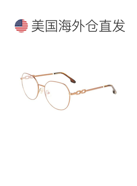 自营Victoria Beckham Metal Glasses Women's (Frames) - brown