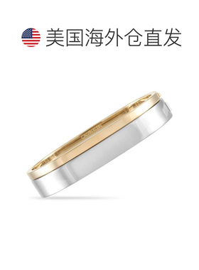 自营Calvin Klein Hook 不锈钢黄金 PVD 封闭式手镯套装 多 美国