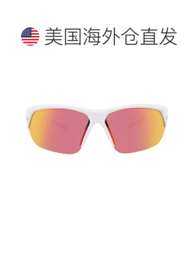 自营Nike Red Mirror Wrap Men's Sunglasses NIKE SKYLON ACE FQ