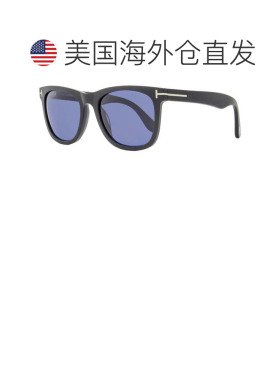 自营Tom Ford 男士 Kevyn 太阳镜 TF1099 02V 哑光黑色 52 毫米 -