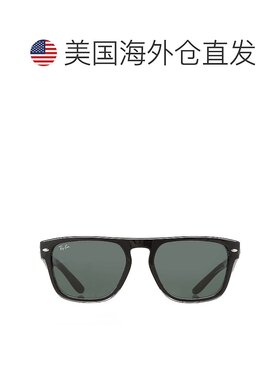 自营ray-banRay Ban Green Square Unisex Sunglasses RB4407 654