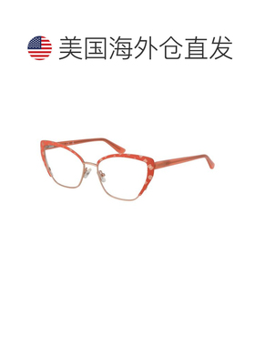 自营Guess Metal Glasses Women's (Frames) - orange 美国奥莱直