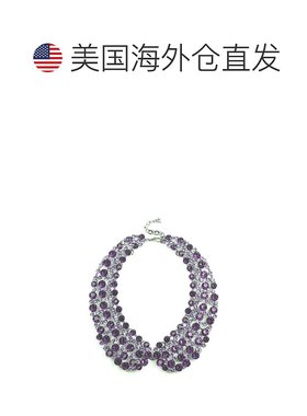 自营 eye candy戴安娜声明项链 - 紫色 - 多 美国奥莱直发饰品