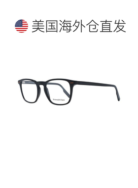 自营Ermenegildo Zegna Plastic Glasses Men's (Frames) - black