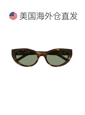 自营saint laurentSl M115 Cat-Eye Sunglasses - black 美国奥莱
