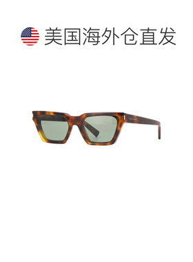 自营saint laurent圣罗兰太阳镜猫眼全边框，黑色镜框和黑色镜片S