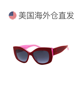 自营kate spadeFRIDA/G/S 0C9A 9O红色/深灰色渐变-红色 美国奥莱