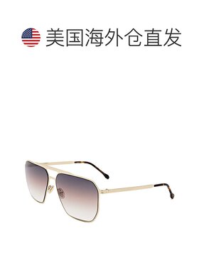 自营 Isabel Marant女式61毫米灰色太阳镜-金棕色 美国奥莱直发