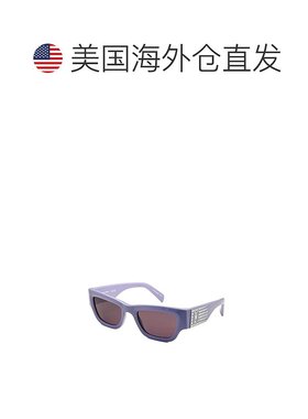 自营Karl Lagerfeld女式52毫米紫色太阳镜-紫色 美国奥莱直发