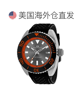 自营Oceanaut Men's Submersion Grey Round 45mm - grey 美国奥