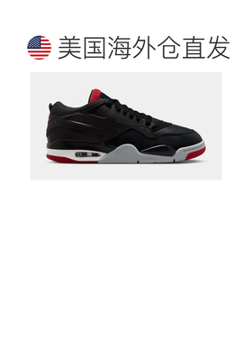 自营Air Jordan 4 RM FQ7939-061 Sneakers Men's Black Leather