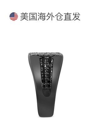 1h可退 【美国直邮】EFFY 系列|EFFY® 男士黑色尖晶石簇状戒指（2
