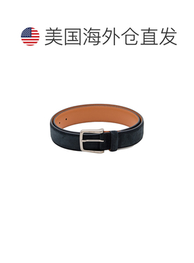 自营tod's蓝色麂皮腰带-蓝色 美国奥莱直发皮带