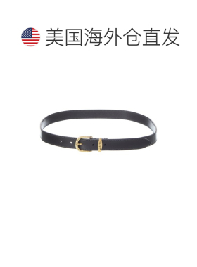 自营Isabel Marant ZADD皮革腰带-黑色皮带 直发 美国奥莱直发