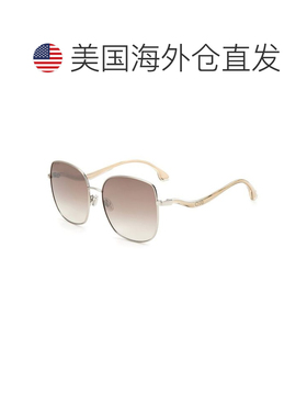 自营Jimmy Choo 金属女士太阳镜 - 灰色 美国奥莱直发