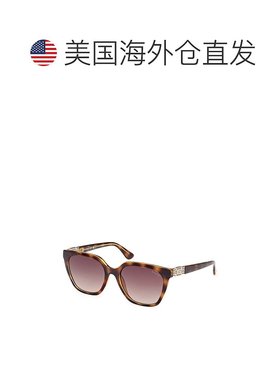 自营Guess Resin Women's Sunglasses - brown 美国奥莱直发