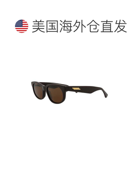 自营Bottega Veneta中性53 mm棕色太阳镜-棕色 美国奥莱直发
