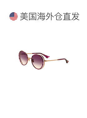 自营Dita Women's 52 mm Purple Sunglasses - dark lavendar whi