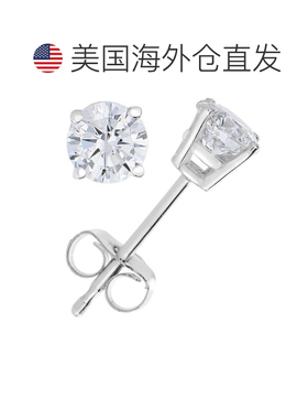 自营vir jewels1/2 cttw Lab Grown Diamond Stud Earri 美国奥