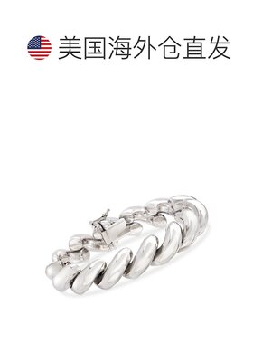 Ross-Simons Italian Sterling Silver Large San Marco Bracelet