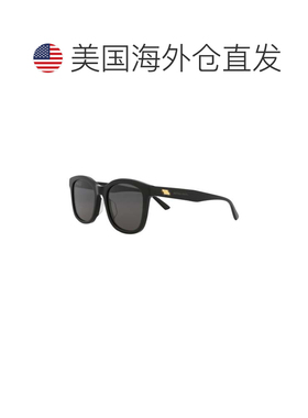 自营Bottega Veneta女士54毫米黑色太阳镜-黑色 美国奥莱直发