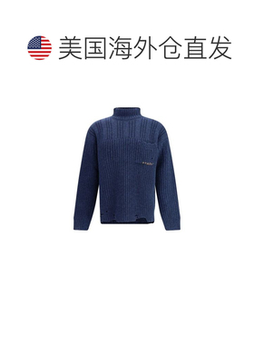 自营Marni Wool Men's Sweatshirt - blue 美国奥莱直发