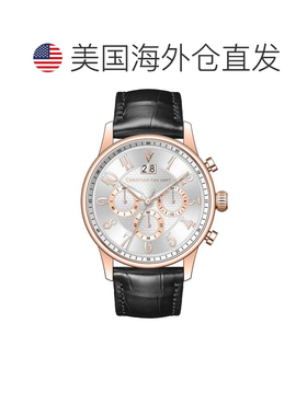 自营Christian Van Sant Men's Heritage Silver Round 42mm - si