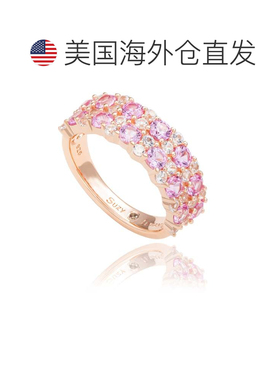 自营Suzy Levian Rose Sterling Silver Natural Pink Sapphire a