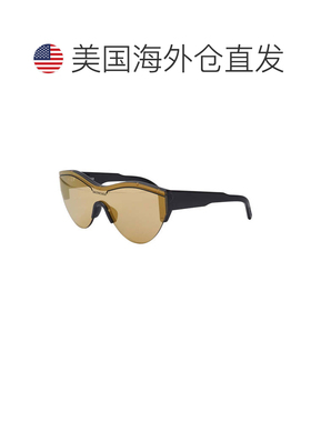自营balenciagaBB0004S 006黑色/金色镜面-黑色 美国奥莱直发
