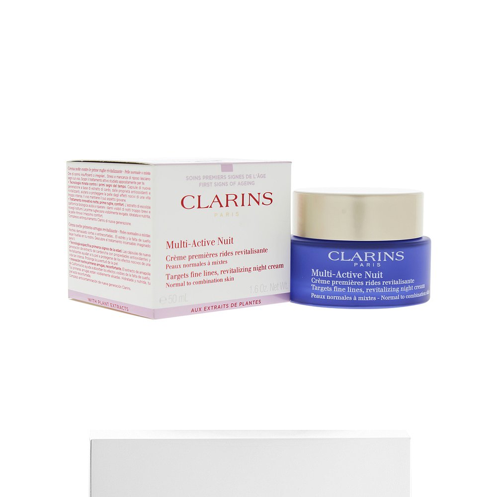 天猫国际美国直购美国直邮Clarins娇韵诗青春赋活晚霜面霜清爽型修复孕妇可用50ml3