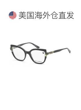 自营Karl Lagerfeld Women's 54 mm Black Opticals - black marb