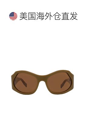 自营Salvatore Ferragamo Brown Wrap Ladies Sunglasses SF1078S