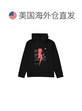 自营Neil Barrett Cotton Men's Sweatshirt - black 美国奥莱直