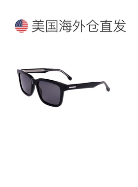 自营 Carrera中性款53毫米灰色太阳镜-黑色 美国奥莱直发卡雷拉