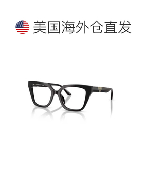 自营emporio armani0ea3267u Square Frame Black Acetate Sungla