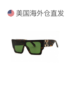 自营Off-White Sunglasses Shield Full Rim, White Frame And Da
