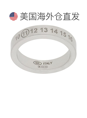 【美国直邮】maison margiela  戒指银戒指