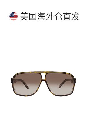 自营Carrera Brown Gradient Square Men's Sunglasses GRAND PRI