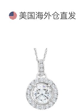 自营pompeii3pompeii 31 1/3 克拉 TW 圆形钻石（1 克拉中心）光