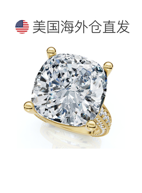 自营pompeii3Certified 16Ct Cushion Diamond Engagement Ring 1