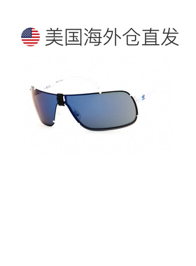 自营adidasOR0030 21X白色/蓝色镜子-白色 美国奥莱直发