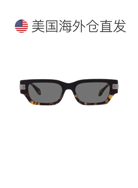 自营versace范思哲深灰色长方形男士太阳镜VE4465F 545687 53 - m