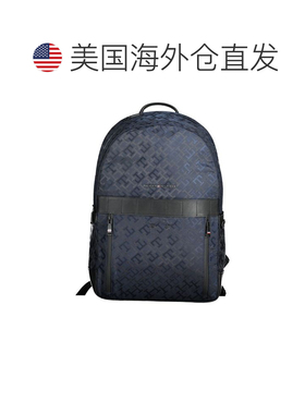 自营Tommy Hilfiger Polyester Mens Men's Backpack - blue 美国